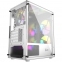 Корпус Powercase Mistral Micro Z3W Mesh LED (белый) (CMIMZW-L3) 4