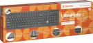 Клавиатура Defender UltraMate SM-535 RU, беспроводная, черный, мультимедиа 4