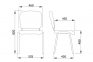 Стул ИЗО BL C73 (серый) СП 4