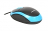 Мышь проводная оптическая OMEGA OM-06V (OM06VBL) голубой 2