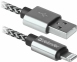 Кабель USB Defender ACH01-03T (белый) 0