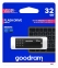 Флэш драйв 32 GB USB (3.0) GOODRAM UME3-0320K0R11 BLACK 0