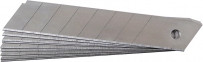 Лезвия для канцелярских ножей, 18 мм, 10 шт. 0