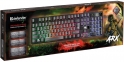Клавиатура Defender Arx GK-196L, проводная, игровая 5