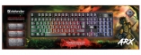 Клавиатура Defender Arx GK-196L, проводная, игровая 6