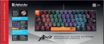 Клавиатура Defender Apex GK-002. RU проводная игровая 3