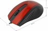 Мышь проводная оптическая Defender MM-920, красный + черный, 3 кнопки 3