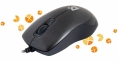 Мышь проводная оптическая Orion MM-300 чёрный, 3 кнопки, 1000 dpi 2