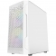 Корпус Powercase Mistral Micro Z3W Mesh LED (белый) (CMIMZW-L3) 2