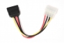Кабель питания SATA Cablexpert CC-SATA-PS, 15см, molex4 pin/sata 15pin, пакет 0