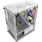 Корпус Powercase Mistral Micro Z3W Mesh LED (белый) (CMIMZW-L3) 5