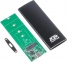 Бокс внешний для HDD/SSD AgeStar 3UBNF2C M.2 USB 3.0 алюминий, черный 4