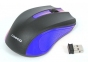 Мышь OMEGA OM-419 (OM0419BL) беспроводная оптическая, черный/синий 0