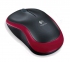 Мышь Logitech M185 (черный/красный), беспроводная 1