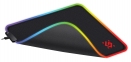 Коврик для мыши Defender Black L Light, 350x300x4 мм, RGB. Артикул 50008 2