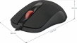 Мышь Defender Ultra Classic MB-280, проводная оптическая, 7 цветов, 3 кнопки, 1000dpi, черный 6