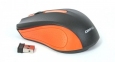 Мышь беспроводная оптическая OMEGA OM-419 черный/оранжевый  (OM0419O) 0