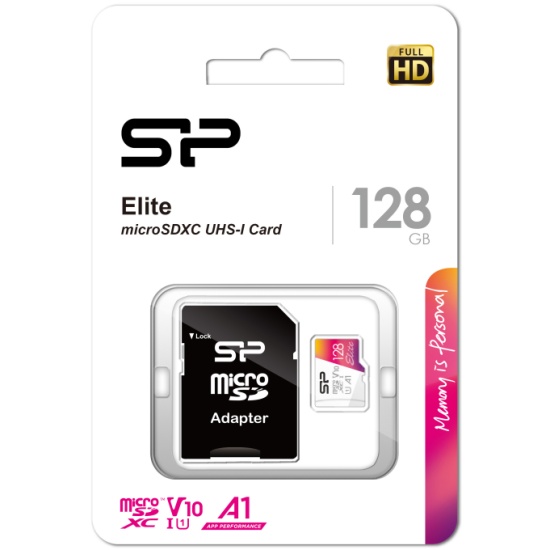 Карта памяти microSDXC 128GB SILICON POWER, арт. SP128GBSTXBU1V10SP