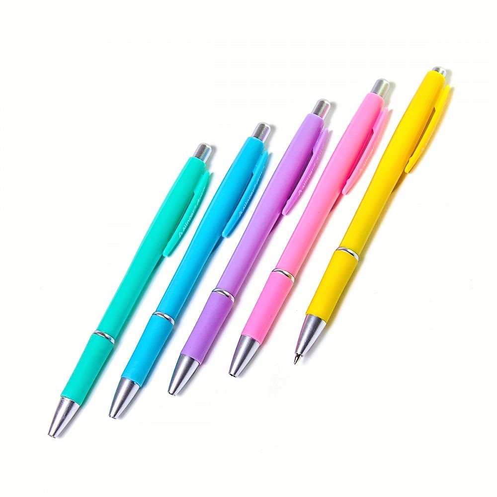 Ручка шариковая автоматическая Alingar AURA синяя