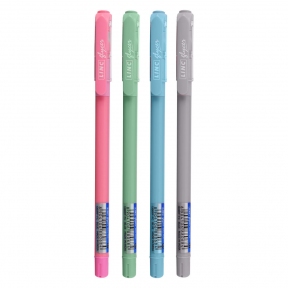 Ручка шариковая Linc "GLYCER Fancy colors", синяя, 0.7мм ассорти (1300RF/FС)