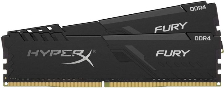 Оперативная память HyperX Fury 2x4GB DDR4 PC4-24000 HX430C15FB3K2/8