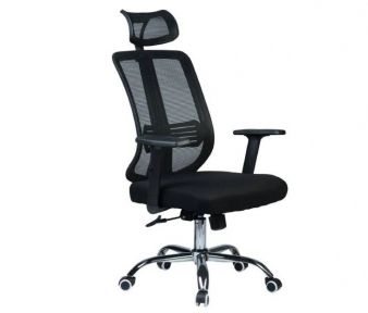 Кресло офисное Kingstyle AT-11 Vismi Chrome (черный)