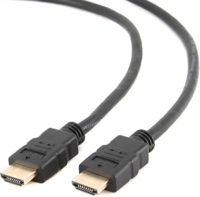 Кабель HDMI Cablexpert CC-HDMI4L-10, 3.0м, v1.4, 19M/19M, серия Light, черный,позол. разъемы,экран, пакет