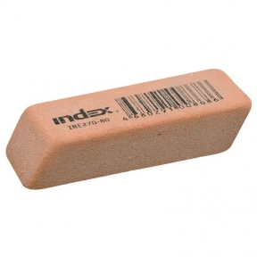 Ластик каучуковый для карандашей/чернил (14х40х8мм)