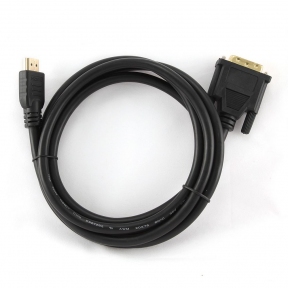 Кабель HDMI-DVI Cablexpert CC-HDMI-DVI-6, 19M/19M, 1.8м