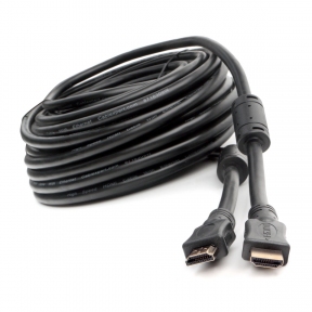Кабель HDMI Cablexpert CCF2-HDMI4-20M,  v2.0, 19M/19M, черный,позол. разъемы,экран, пакет