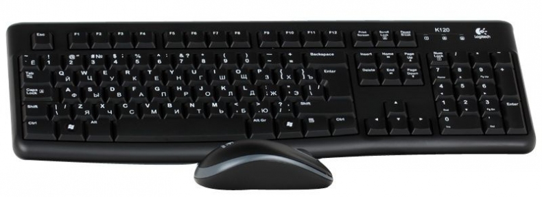 Клавиатура+мышь Logitech MK120