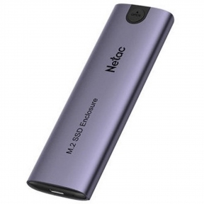 Бокс внешний для SSD M2 NVMe/SATA Netac WH51 (NT07WH51-32C2) USB 3.1 Gen2