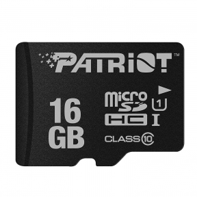 Карта памяти microSDHC 16GB Patriot (PSF-16GMCSDHC10)