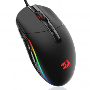 Мышь Redragon Invader RGB проводная, игровая, 8 кнопок
