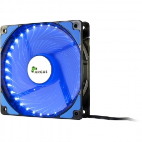Вентилятор для корпуса InterTech Argus L-12025 BL LED 120 mm. Blue