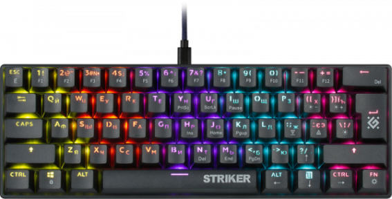 Клавиатура Defender Striker GK-380L RU