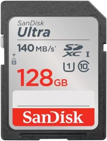 Карта памяти SDXC 128GB SanDisk Ultra SDXC (SDSDUNB-128G-GN6IN)