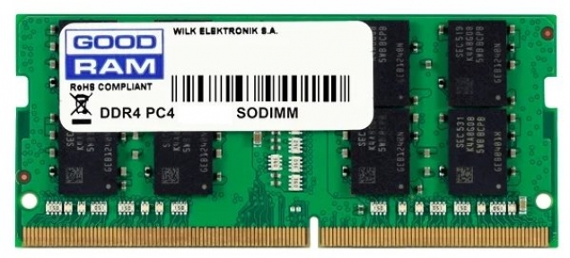 Модуль памяти GOODRAM GR2666S464L19S/4G; SODIMM DDR4 4Gb PC4-21300