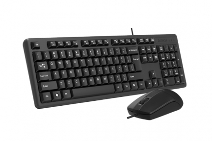 Клавиатура+мышь (комплект) A4Tech KK-3330S проводной