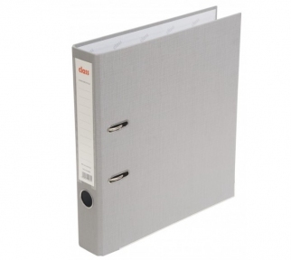 Папка-регистратор A4 50 мм. "CLASS", ПВХ, уголки металл серая арт. А0311-GY