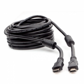 Кабель HDMI Cablexpert CCF2-HDMI4-10M,  v2.0, 19M/19M, черный,позол. разъемы,экран, пакет