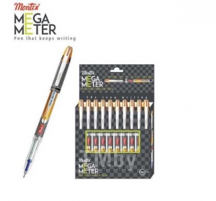 Ручка шариковая Montex MEGA METER, синий стержень, (арт. MEGA METER)