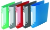 Папка на кольцах 25 мм., 2 кольца, Kanzfile, пластик, ассорти (071Q-2K)