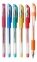 Набор ручек гелевых Keyroad, 6 цв., с блестками (KR55748)