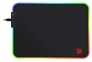 Коврик для мыши Defender Black L Light, 350x300x4 мм, RGB. Артикул 50008