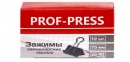 Зажим для бумаг 15 мм. Prof-Press, черный (арт. ЗК4165)
