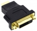 Переходник HDMI-DVI Cablexpert A-HDMI-DVI-3, 19M/25F, золотые разъемы