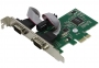 Контроллер Orient XWT-PE2SV3, PCI-Ex to COM 2-port (WCH CH351Q+ASM1083)