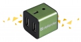 Разветвитель USB универсальный Quadro Iron USB 2.0, 4порта