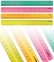 Линейка 30 см. флю прозрачная (ассорти 4 цв.)